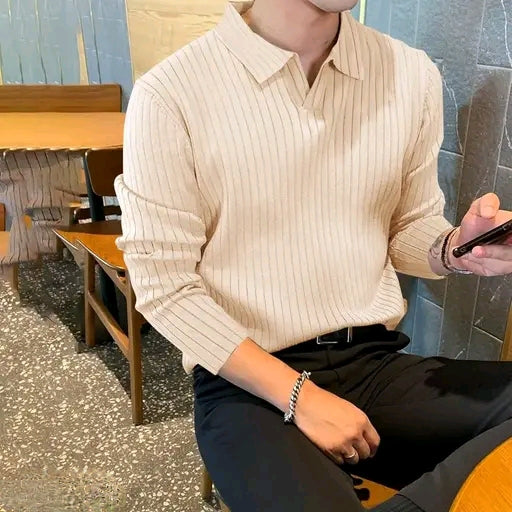 Y-SEN Signature Polo Full Sleeve