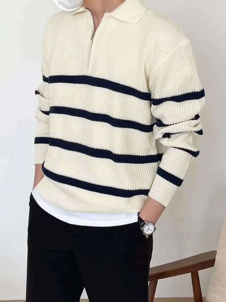 Oversized knitted sweatshirt