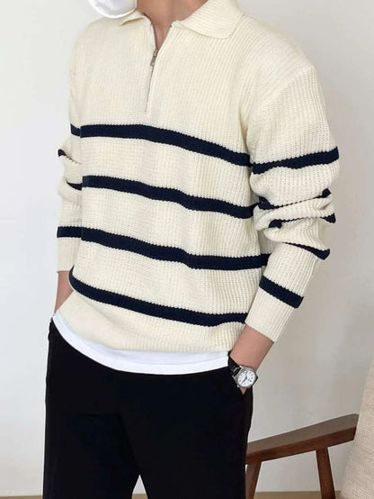 Oversized knitted sweatshirt
