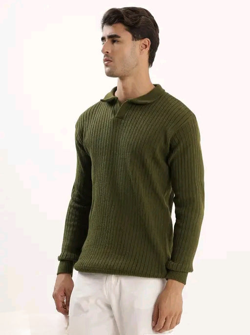 Collared sweater