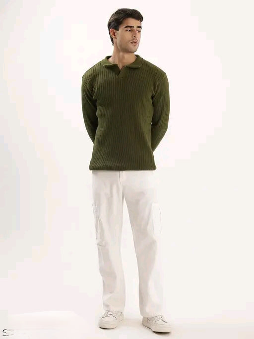 Collared sweater