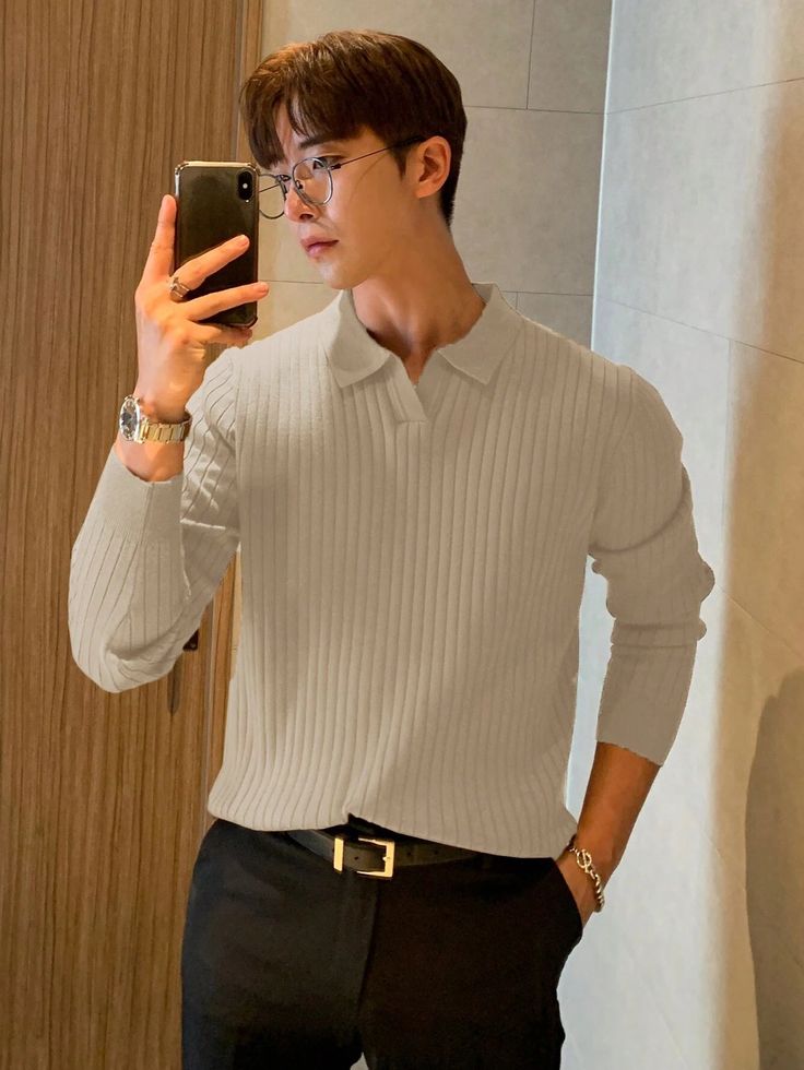 Y-SEN Signature Polo Full Sleeve