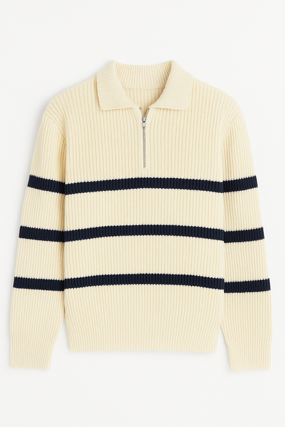 Oversized knitted sweatshirt