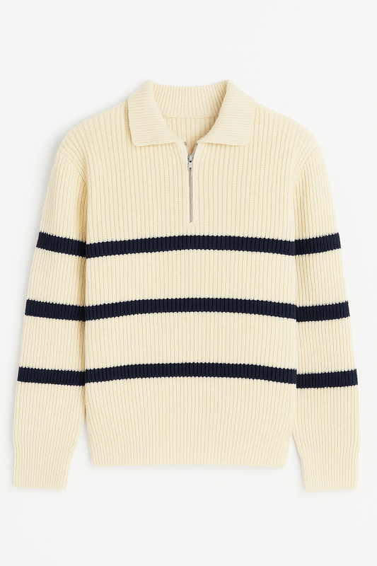 Oversized knitted sweatshirt