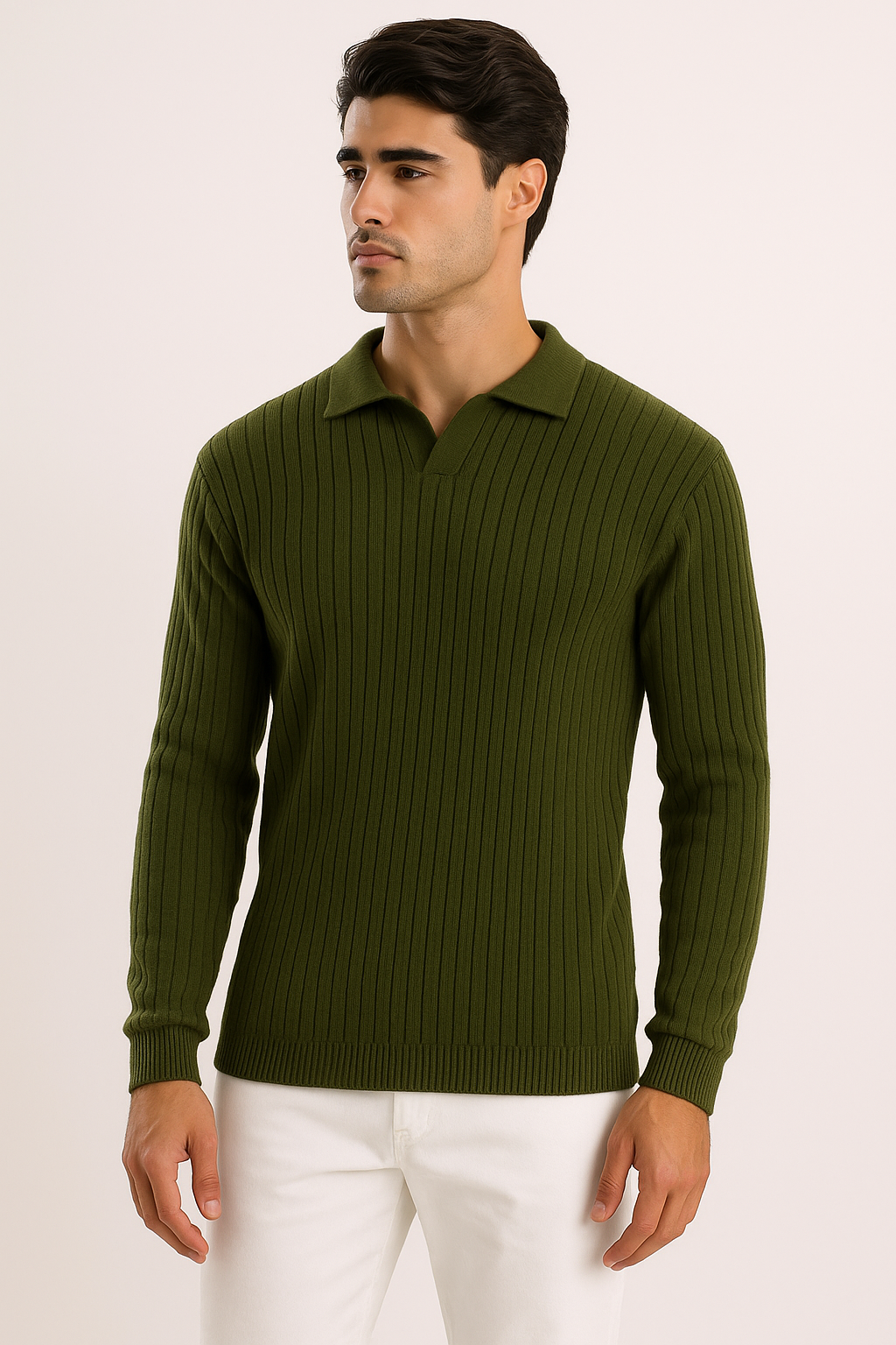 Collared sweater
