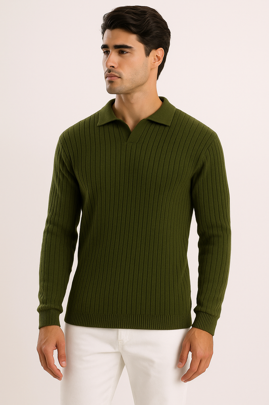 Collared sweater