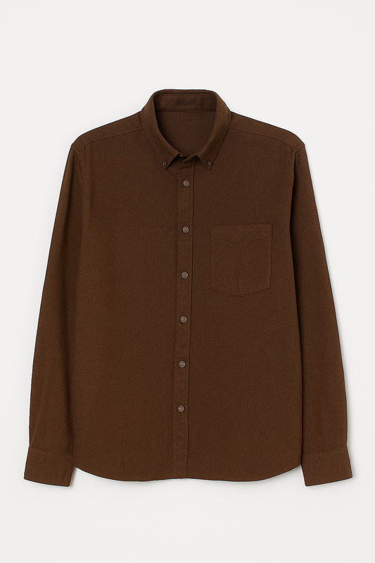 Linen-Cotton Blend Shirt